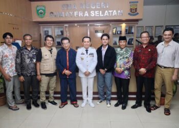 Pj Gubernur Sumsel Beradu Akting dil Film Dul Muluk dan Dul Malik Bareng Anwar Fuady