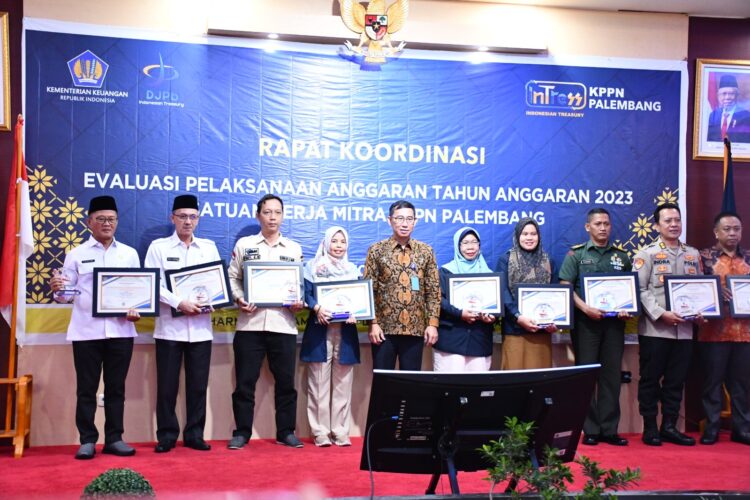 Kemenag Sumsel Raih 5 Penghargaan dari KPPN Palembang