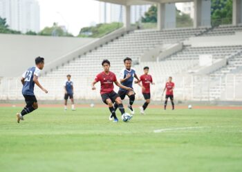 Timnas Indonesia U-20 Kalah 1-2 dari Bhayangkara FC