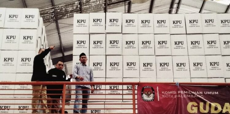 3.354 Surat Suara Pilpres 2024 di Sumsel Rusak!