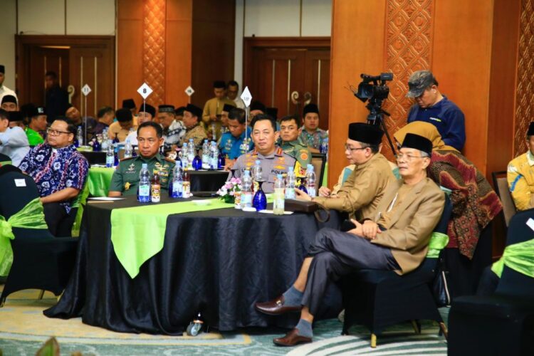 Kapolri Listyo Sigit Hadiri Deklarasi Pemilu Damai Lintas Agama