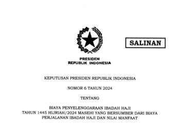 Pemerintah Keluarkan Keppres Biaya Penyelenggaraan Ibadah Haji 1445 H