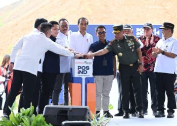 Jokowi Luncurkan Nusantara Logistics Hub Pos Indonesia di IKN