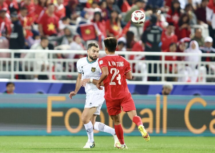 Jordi Amat Alami Patah Hidung Saat Lawan Vietnam