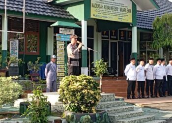 Polres Muara Enim Sosialisasi Bahaya Penggunaan Knalpot Brong ke Pelajar