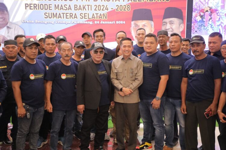 Ratu Dewa Hadiri Pelantikan PMPB Palembang Periode 2024-2028
