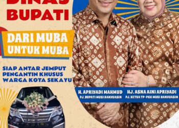 Pengantin di Sekayu Bisa Pakai Mobil Dinas Bupati: Sopir dan BBM Gratis!