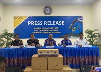 Satu Kontainer Berisi Rokok Cukai Palsu Berhasil Diamankan Polisi