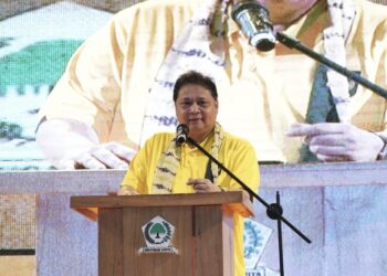 Ketum Golkar Airlangga Hartarto : Presiden Jokowi Tak Perlu Cuti Jika Mau Kampanye