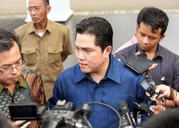 Jelang Lawan Australia, Erick Thohir Semangati Pemain Timnas Indonesia