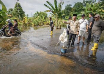 Jalan Putus di Sekayu-Teladan Segera Diperbaiki