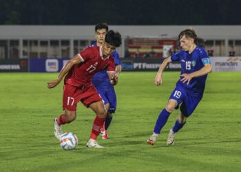 Hasil Laga Uji Coba: Timnas Indonesia U-20 Kalah 2-3 dari Uzbekistan