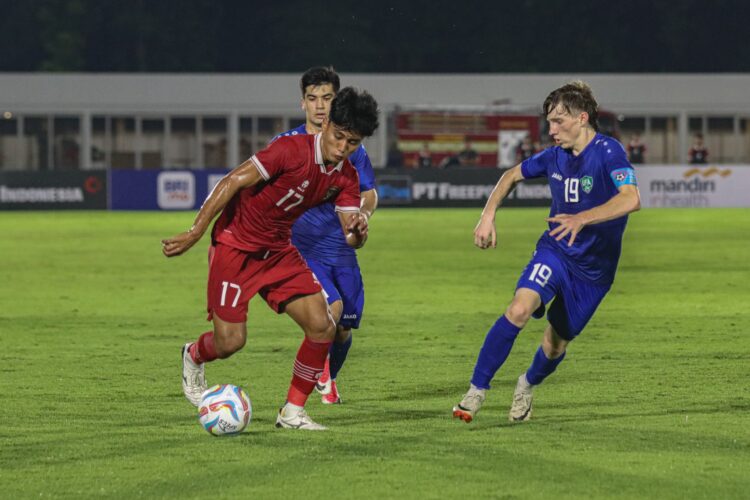 Hasil Laga Uji Coba: Timnas Indonesia U-20 Kalah 2-3 dari Uzbekistan