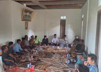 Giliran Warga Desa Pangkalan Bulian Desak Apriyadi Maju Jadi Cabup Muba 2024