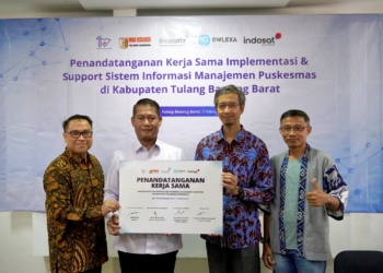 Indosat Ooredoo Hutchison dan Lintasarta Jalin Kerja Sama dengan Pemkab Tulang Bawang Barat Lampung