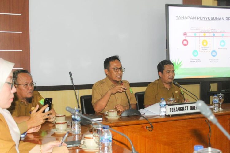 Pemkab dan DPRD Muba Bahas Rancangan Awal RPJPD Tahun 2025-2045