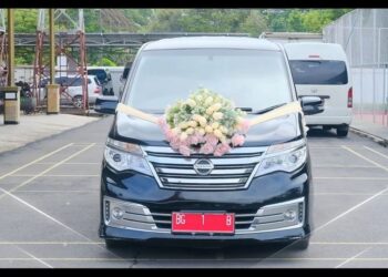 Mobil Dinas Bupati Muba Resmi Jadi Mobil Pengantin, Pasangan Remy dan Ferica Jadi yang Pertama