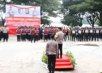 Kabaharkam Polri Tinjau Kesiapan Pengamanan Pemilu 2024 di Palembang