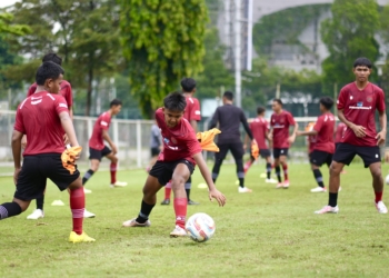 Latihan Seleksi Perdana Timnas Indonesia U-16: Fisik dan Internal Game!