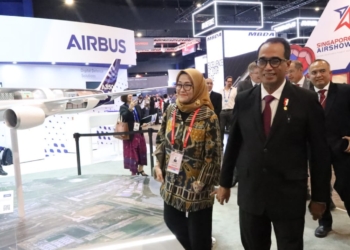 Menhub Budi Karya Buka Peluang Airbus Kembangkan Industri Penerbangan di Indonesia