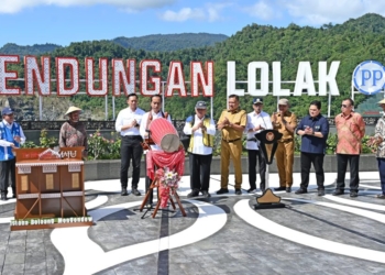 Jokowi Resmikan Pembangunan Bendungan Lolak di Bolaang Mongondow