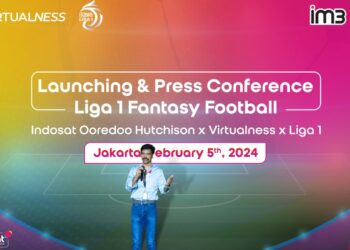 Indosat Ooredoo Hutchison dan Virtualness Luncurkan Liga 1 Fantasy Football