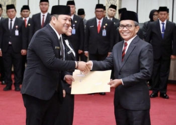 Pj Gubernur Agus Fatoni Lantik 52 Pejabat Fungsional Lingkungan Pemprov Sumsel