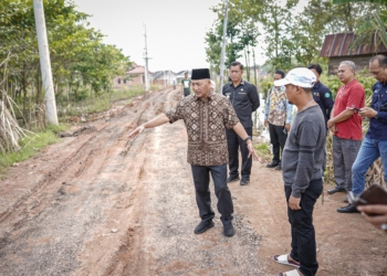 Respon Keluhan Warga Soal Jalan Rusak, Pj Bupati Apriyadi Datangi Developer Perumahan di Sekayu