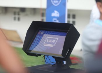 PSSI Uji Coba VAR di Laga Persis Solo U-20 vs Persita Tangerang U-20