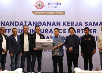 PSSI dan Mandiri Inhealth Jalin Kerjasama Official Insurance Partner