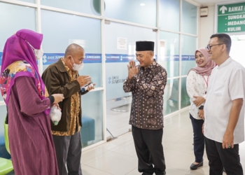 Pj Bupati Apriyadi Cek Pelayanan Hingga Fasilitas di RSUD Sekayu