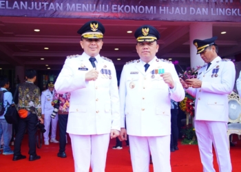 Hadiri Peringatan Hari Otonomi Daerah ke XXVII, Ini Kata Pj Bupati Muba Sandi Fahlepi