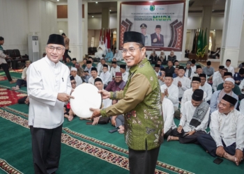 Safari Ramadan, Pj Bupati Muba Gelar Buka Puasa Bersama Tokoh Agama dan Masyarakat Kota Sekayu