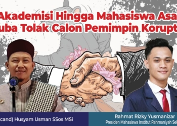 Akademisi Hingga Mahasiswa Asal Muba Tolak Calon Bupati Koruptor