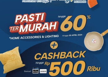Belanja di Informa Living Plaza Palembang Dapat Diskon Hingga 60% dan Cashback Sampai Rp4 Juta