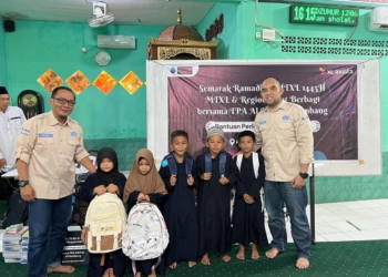 Program Semarak Ramadan Karyawan XL Axiata Gelar Belanja Bareng dan Santuni Anak Yatim