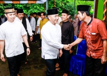 Sambangi Tanah Kelahiran, Apriyadi Minta Restu Maju Pilkada Muba