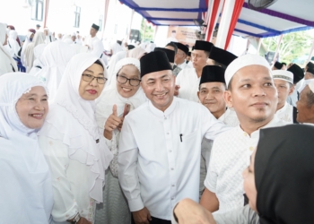 Rogoh Kocek Pribadi, Apriyadi Beri Uang Saku 300 Riyal ke Tiap JCH Asal Muba