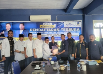Konsisten dengan Gerakan Pemimpin Bersih, Apriyadi Lamar Partai NasDem