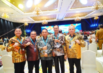 Pj Bupati Sandi Fahlepi Hadiri Langsung Musrenbangnas 2024