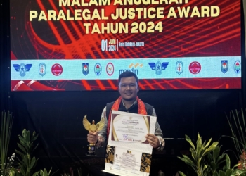 Jadi Peserta Terbaik Tingkat Nasional, Aldiwan Lurah Tanjung Kupang Menyandang Gelar NL.P