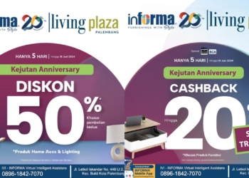 Belanja Hemat di Momen Anniversary Informa ke 20 Tahun