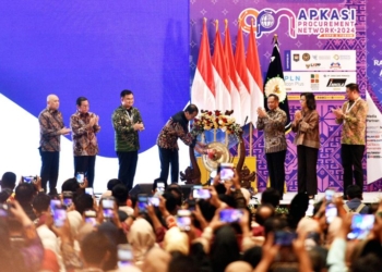 Resmikan Pembukaan Rakernas XVI APKASI, Presiden Tegaskan Pentingnya Penggunaan Produk Dalam Negeri