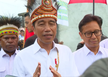 Presiden Tinjau Pekan Imunisasi Nasional di Jayapura