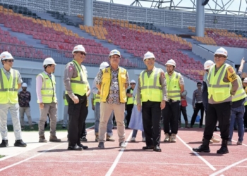 Pastikan Kesiapan Pengamanan, Kakorlantas Tinjau Venue Area Perhelatan Stadion Harapan Bangsa Aceh dan Sumut Sport Centre