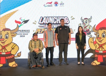 Wamenparekraf Hadiri Peluncuran Logo dan Maskot Peparnas Ke-17