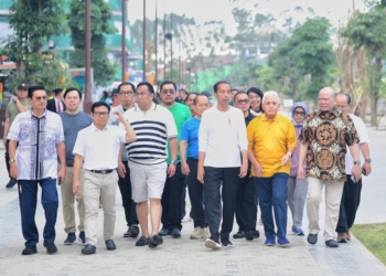 Presiden Jokowi Ajak Pimpinan Lembaga Negara Tinjau Infrastruktur di Ibu Kota Nusantara