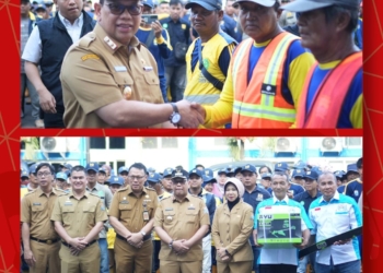 Pj Wako Palembang Apresiasi Kontribusi PHL Dinas PUPR
