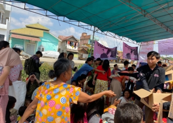 Fitri-Nandri Sediakan Dapur Umum Untuk Korban Kebakaran