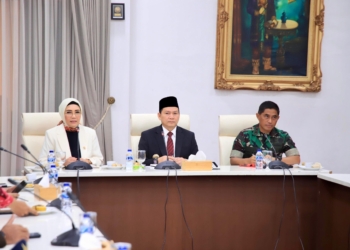 Pj Gubernur Elen Setiadi Bersama Forkopimda Sumsel Matangkan Persiapan Pilkada Serentak 2024